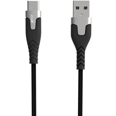 Gear Kevlar USB-A to USB-C Latauskaapeli - 1,5m Gear Kevlar USB-A to USB-C Latauskaapeli - 1,5m