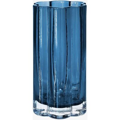 Cult Vase Hanami Blå - Blomstret Glaskunst - Hanami Serien Cult Vase Hanami Blå - Blomstret Glaskunst - Hanami Serien