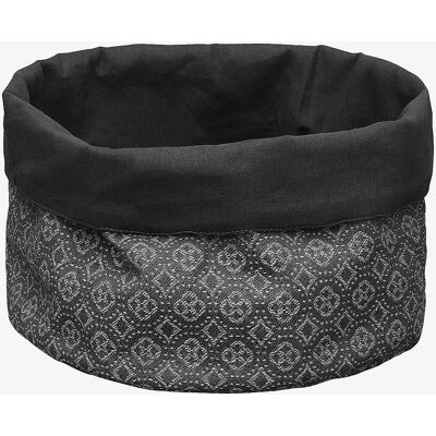 Cult Orient L Tekstilkurv - 25x20cm - Svart Cult Orient L Tekstilkurv - 25x20cm - Svart
