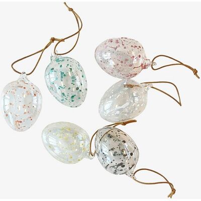 Cult Design - 6-pack glassegg - Gjennomsiktig Cult Design - 6-pack glassegg - Gjennomsiktig