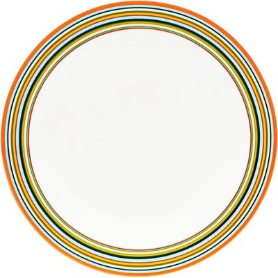 Iittala Origo Tallerken - 26cm, Oransje - Porcelen, Mikrobølgeovnssikker Iittala Origo Tallerken - 26cm, Oransje - Porcelen, Mikrobølgeovnssikker