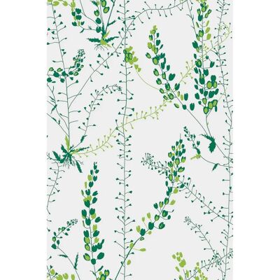 Boråstapeter Arne Jacobsen Weiße Blumen Tapete - Wandbekleidung Boråstapeter Arne Jacobsen Weiße Blumen Tapete - Wandbekleidung