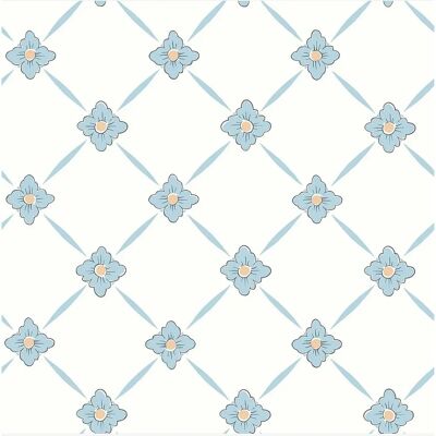 Boråstapeter Linné Tapet - Elegant Rococo-Mønster - Hvit Boråstapeter Linné Tapet - Elegant Rococo-Mønster - Hvit