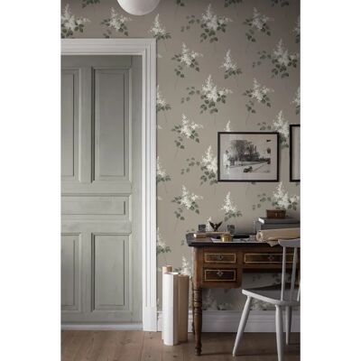 Boråstapeter Lilacs Brun Tapet - Vægbeklædning Boråstapeter Lilacs Brun Tapet - Vægbeklædning