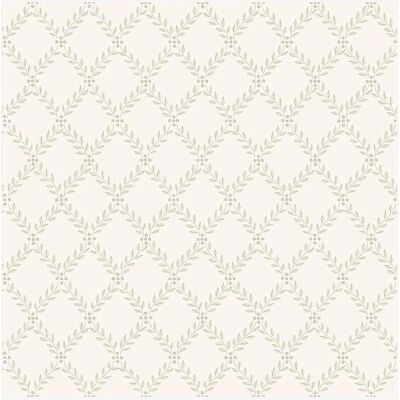 Boråstapeter Trellis Leaves Vinyltapet - Beige - Veggdekorasjon Boråstapeter Trellis Leaves Vinyltapet - Beige - Veggdekorasjon