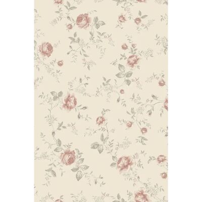 Boråstapeter Rose Garden Beige - Tapet - 53cm x 10m Boråstapeter Rose Garden Beige - Tapet - 53cm x 10m