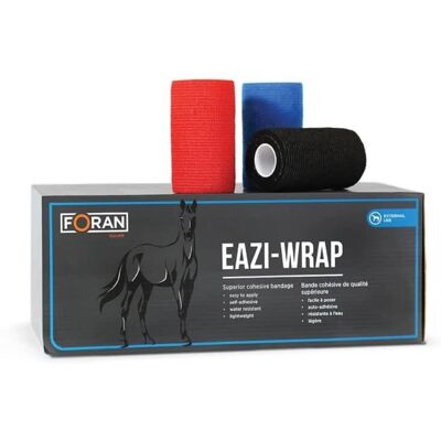 Scandinavia Foran Equine Eazy-Wrap 10 cm x 4,5 m - Fascia per cavalli Scandinavia Foran Equine Eazy-Wrap 10 cm x 4,5 m - Fascia per cavalli