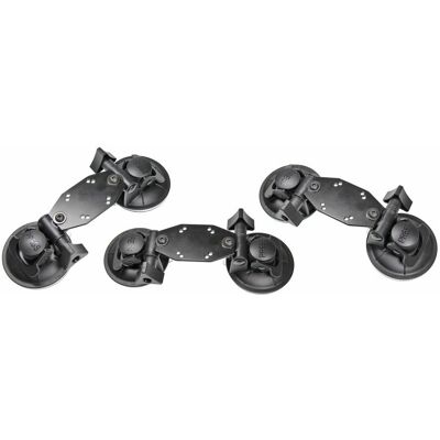 Brodit 215671 Befestigungskit - Doppelte Saugnapf - Schwarz Brodit 215671 Befestigungskit - Doppelte Saugnapf - Schwarz