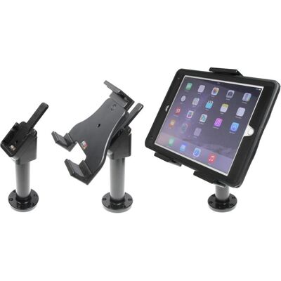 Brodit 215856 Tablet-Halter - Verstellbarer Universal-Säulenhalter Schwarz Brodit 215856 Tablet-Halter - Verstellbarer Universal-Säulenhalter Schwarz