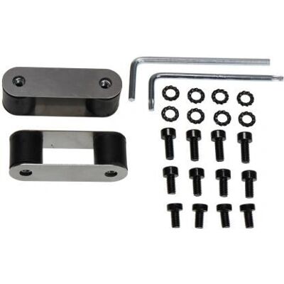 Brodit 215881 kit de montage - Noir, Argent - Mounting kit - Publicité Brodit 215881 kit de montage - Noir, Argent - Mounting kit - Publicité
