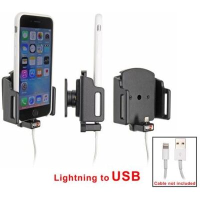 Brodit 514795 Halter - Verstellbar für iPhone SE2, 8, 7, 6/6S - Auto Halterung Brodit 514795 Halter - Verstellbar für iPhone SE2, 8, 7, 6/6S - Auto Halterung