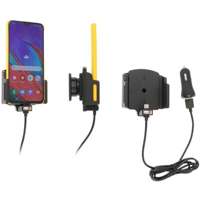 Brodit 721202 Aktiv Halterung mit USB-C, Schwarz - Handyhalter Brodit 721202 Aktiv Halterung mit USB-C, Schwarz - Handyhalter