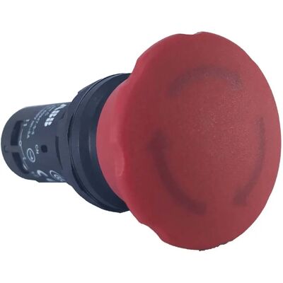 ABB Arrêt d'urgence Compact 40mm Rouge - Commutateur d'arrêt d'urgence - Publicité ABB Arrêt d'urgence Compact 40mm Rouge - Commutateur d'arrêt d'urgence - Publicité