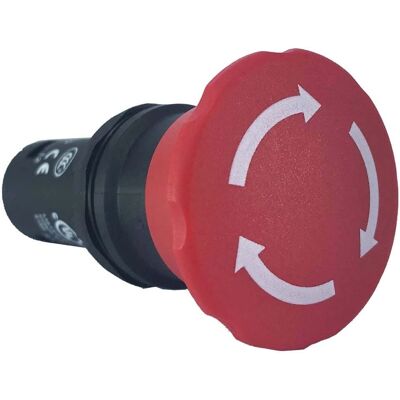 Bouton d'arrêt d'urgence ABB CE4T 22,5mm - Interrupteur d'urgence - Publicité Bouton d'arrêt d'urgence ABB CE4T 22,5mm - Interrupteur d'urgence - Publicité