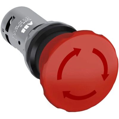 Bouton d'arrêt d'urgence ABB - IP66, 22,5mm, 1NO+1NC - Publicité Bouton d'arrêt d'urgence ABB - IP66, 22,5mm, 1NO+1NC - Publicité