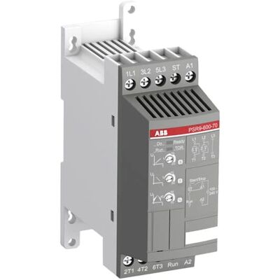 ABB PSR9-600-70 Szare Elektroniczne Przekaźnik - Softstarter ABB PSR9-600-70 Szare Elektroniczne Przekaźnik - Softstarter
