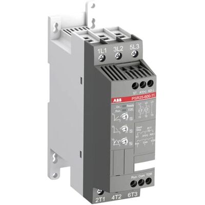 ABB PSR25-600-11 Démarreur doux - 11kW, 400V, Gris - Publicité ABB PSR25-600-11 Démarreur doux - 11kW, 400V, Gris - Publicité
