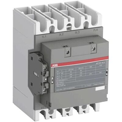 ABB Contacteur AF190401113 - 275A 4 pôles, 100-250V Contrôle - Publicité ABB Contacteur AF190401113 - 275A 4 pôles, 100-250V Contrôle - Publicité