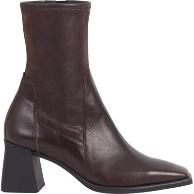 Vagabond Hedda Leder Quadratische Zehen Stiefel - Stiefel Vagabond Hedda Leder Quadratische Zehen Stiefel - Stiefel