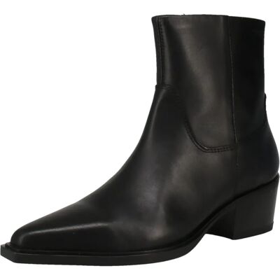 Vagabond Kelsey - Schwarze Leder Enkellaarschen - Western-Stil - 40mm Absatz Vagabond Kelsey - Schwarze Leder Enkellaarschen - Western-Stil - 40mm Absatz