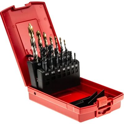Dormer Set M3-M12 Gewindeschneider 14 Stück Dormer Set M3-M12 Gewindeschneider 14 Stück