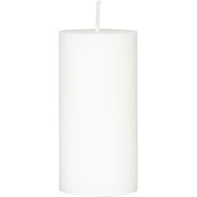 Duni - Pillar 5x10 cm - Valkoinen - 12 kpl - Candle Duni - Pillar 5x10 cm - Valkoinen - 12 kpl - Candle