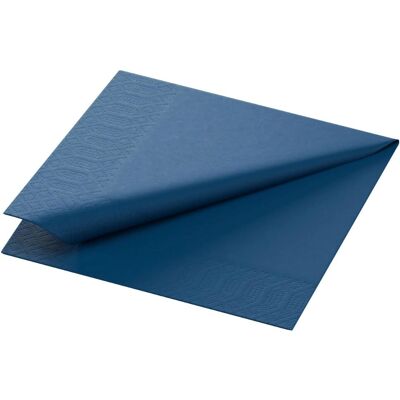 Duni Mörkblå 3-lagers 24x24cm Servetter - Engångs, Återvinningsbara Duni Mörkblå 3-lagers 24x24cm Servetter - Engångs, Återvinningsbara