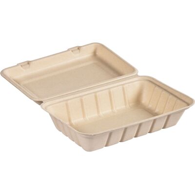 BioPak 205723 bagasse ruskea kertakäyttöinen ruokapakkaus BioPak 205723 bagasse ruskea kertakäyttöinen ruokapakkaus