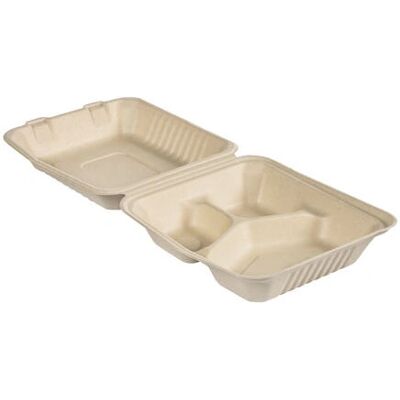 BioPak - 205726 - Bagasse - Disposable Food Storage Container BioPak - 205726 - Bagasse - Disposable Food Storage Container