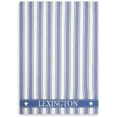 Lexington - Toalla de cocina de sarga de algodón con waffle - Azul - Toalla de cocina Lexington - Toalla de cocina de sarga de algodón con waffle - Azul - Toalla de cocina
