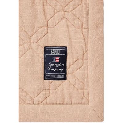 Lexington - Quiltet sengeteppe - Beige - 260X240 Lexington - Quiltet sengeteppe - Beige - 260X240