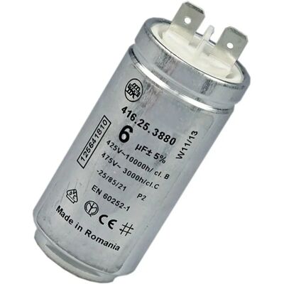 Electrolux Kondensatore 6mF - Malli 1256418102 - Kuivausrumpu/Pesukone Electrolux Kondensatore 6mF - Malli 1256418102 - Kuivausrumpu/Pesukone