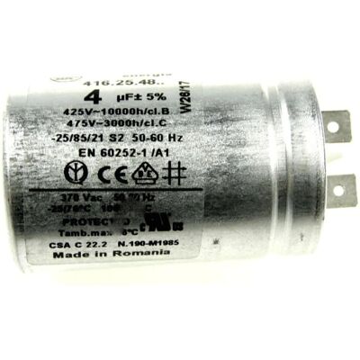 AEG Kondensator - 4uF Durchmesser 35mm - P2 MET.F6 AEG Kondensator - 4uF Durchmesser 35mm - P2 MET.F6