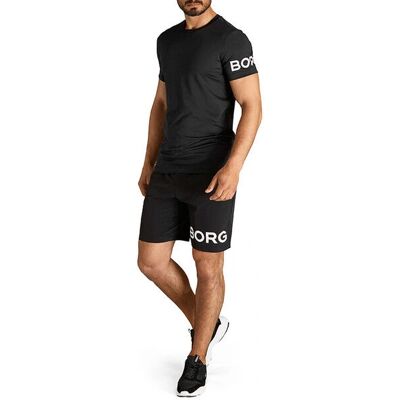 Bjorn Borg Model: Sbg-20020801 - Prestatie T-shirt - Zwart Bjorn Borg Model: Sbg-20020801 - Prestatie T-shirt - Zwart