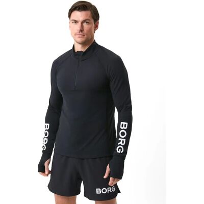 Björn Borg Borg Midlayer Half Zip - Tennissweatshirt Björn Borg Borg Midlayer Half Zip - Tennissweatshirt