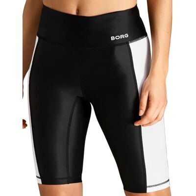 Björn Borg - Dames stripe bike shorts - Zwart - 34 - shorts Björn Borg - Dames stripe bike shorts - Zwart - 34 - shorts