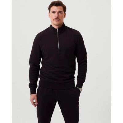 Björn Borg Collegepaita Centre Half Zip - Schwarz 2XL Herren Björn Borg Collegepaita Centre Half Zip - Schwarz 2XL Herren