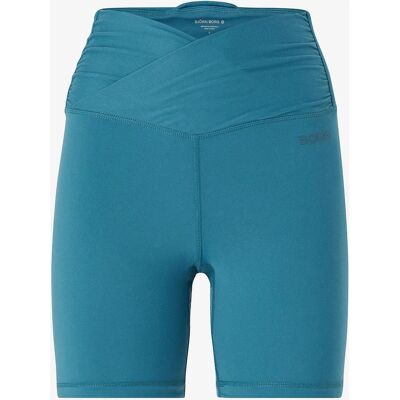 Björn Borg Studio Cross Shorts - Blå - Høj Talje Björn Borg Studio Cross Shorts - Blå - Høj Talje
