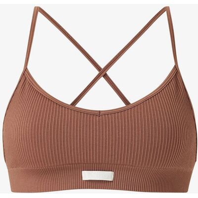 Björn Borg - Sport-Bh - Beige - Ribbad polyamidblandning - Sporttyp Björn Borg - Sport-Bh - Beige - Ribbad polyamidblandning - Sporttyp