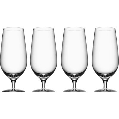 Orrefors Ølglass Lager 60cl 4-pakning Orrefors Ølglass Lager 60cl 4-pakning