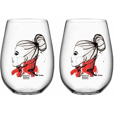 Kosta Boda 7091531 Rotweinglas - All About You Serie Kosta Boda 7091531 Rotweinglas - All About You Serie