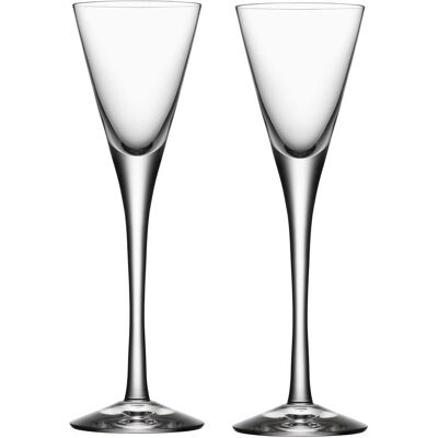 Orrefors More Snaps 7cl, 2-pakning - Glass Orrefors More Snaps 7cl, 2-pakning - Glass