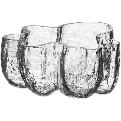 Kosta Boda Crackle Klar Skål W 260mm Kosta Boda Crackle Klar Skål W 260mm