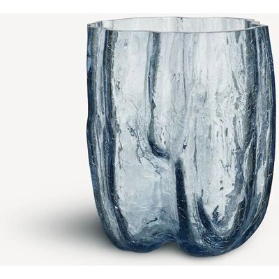 Kosta Boda Crackle Vase - Rundes Glas 270 mm Kosta Boda Crackle Vase - Rundes Glas 270 mm