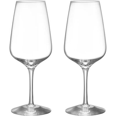 Orrefors Pulse 38cl Vinglass Sett med 2 Orrefors Pulse 38cl Vinglass Sett med 2