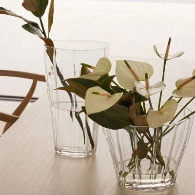 Orrefors Monica Förster Reed Vase - 17,5cm Transparent Orrefors Monica Förster Reed Vase - 17,5cm Transparent