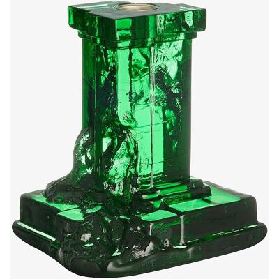 Kosta Boda Rocky Baroque lysestage - Smaragdgrøn 150mm Kosta Boda Rocky Baroque lysestage - Smaragdgrøn 150mm