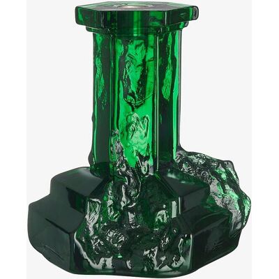 Kosta Boda Rocky Baroque Lysestage 175mm Smaragdgrøn Kosta Boda Rocky Baroque Lysestage 175mm Smaragdgrøn