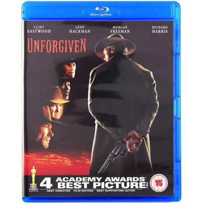 Clint Eastwood Impardonnable Blu-ray - Film Western - Publicité Clint Eastwood Impardonnable Blu-ray - Film Western - Publicité