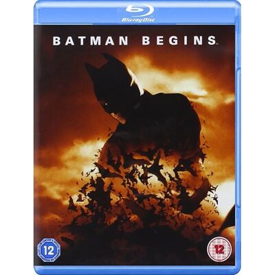 Warner Bros Batman Begins DVD - Region 2 Warner Bros Batman Begins DVD - Region 2